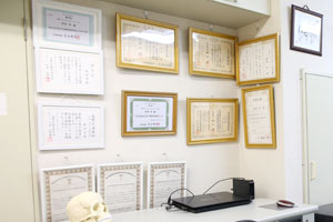 3つの国家資格を有した治療家